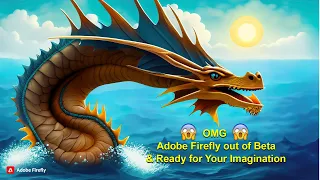 OMG 😱😱 Adobe Firefly out of Beta & Ready for Your Imagination