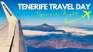 Flying to Sunny Tenerife- Travel Day! My Ryanair flight! ✈️ FR4333