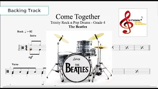 Come Together - The Beatles -Trinity Rock & Pop Drums Grade 4 BACKING TRACK