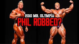 Could Phil Heath Have 8 Mr. Olympia Wins? - Phil Heath vs Jay Cutler (2010 Mr. O)