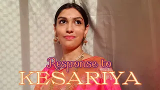 Response to Kesariya | Official Video | Brahmāstra | Galaxy Girl