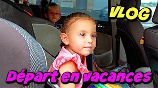 VLOG - DEPART en VACANCES - UNE SURPRISE DE PAPA qui NE se PASSE pas du TOUT comme PREVU !