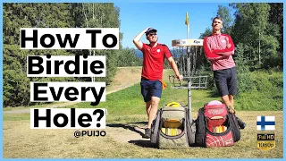 How to Birdie Every Hole @Puijo DiscGolf