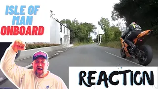 American Reacts to ⚡️LAST LAP✔️ ISLE OF MAN , MANX GRAND PRIX 2019 | Onboard Reaction