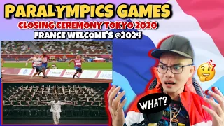 TOKYO 2020 CLOSING CEREMONY HIGHLIGHTS-PARALYMPIC GAMES WELCOMES TO FRANCE 2024🇯🇵 🇫🇷 (REACTION)