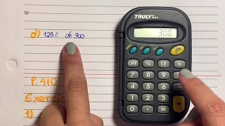 Porcentagem com Calculadora