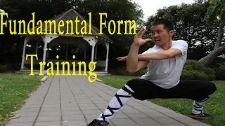 Kung Fu Wushu For Beginners Basic Form Training Tutorial Part 1