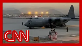 Behind the scenes at chaotic evacuation of Kabul airport