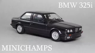 Раритет: BMW 325i (E30) 3-Series 1:43 Minichamps - Обзор масштабной модели