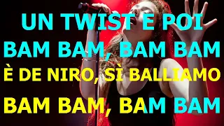 Achille Lauro - Bam Bam Twist (feat. Gow Tribe) demo karaoke