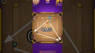 😂 Very Funny Shot 😱 Opponent 🤣 Carrom Pool 💥 #shorts