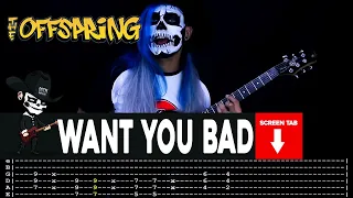 【THE OFFSPRING】[ Want You Bad ] cover by Masuka | LESSON | GUITAR TAB