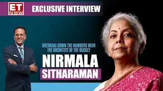 Finance Minister Nirmala Sitharaman Exclusive To ET Now