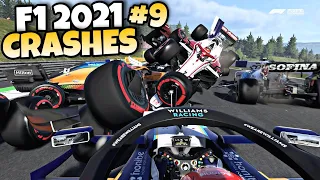 F1 2021 CRASHES #9