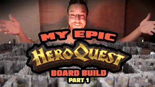 Blueline Gaming "My HeroQuest 3D Board Build" - Part 1