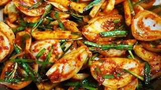 Onion kimchi (korea onion kimchi)