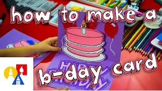 How To Make A Pop Up Birthday Card