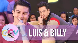 Billy says that he can dance and sing better than Luis | GGV