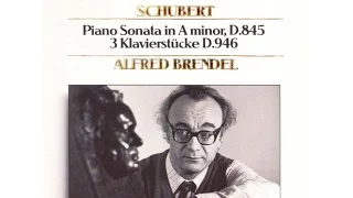 Franz Schubert, Drei Klavierstücke (Impromptus)D. 946, Alfred Brendel
