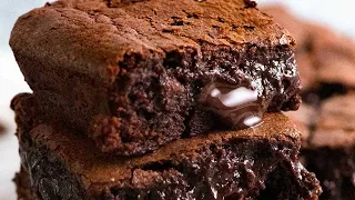 Chocolate Brownies - the BEST fudgy brownies of your life!!