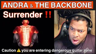 FIRST TIME HEARING/ Andra and the Backbone "Surrender" GUITARIST REACTION