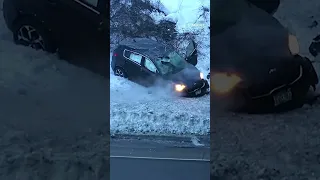 Video shows teens in stolen vehicle fly off bridge following high-speed chase