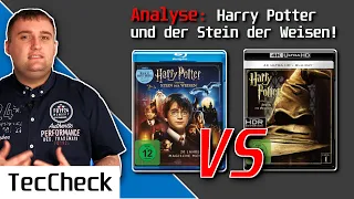 Blu-Ray vs. 4K-Blu-Ray: Harry Potter und der Stein der Weisen! | Vergleich der Bildqualität!