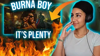 WOW! Burna Boy - It's Plenty [Official Music Video] [Reaction]