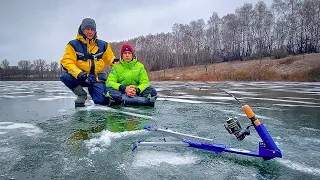 АНТИ ЖЕРЛИЦЫ НАЧАЛО! | Зимняя Рыбалка с сыном