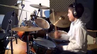 Queen  - We Will Rock You (Drum Cover by Noah)