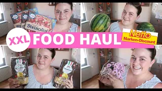 XXL FOOD HAUL| NETTO| FAMILIEN WOCHENEINKAUF + ESSENSPLAN| Fräulein Jasmin