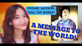 FIRST TIME! Watching Michael Jackson's "Heal The World"! | REACTION!!