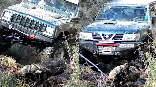 Jeep Cherokee XJ vs Nissan Patrol