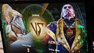 SoulCalibur VI EVO Japan 2020 Pools Bluegod(Azwel) VS Linkorz(Siegfried)