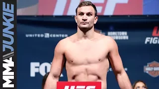 Gian Villante knows there's pressure because there always is