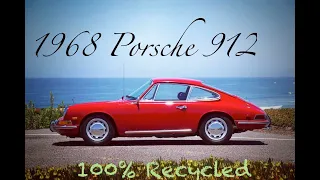 1968 Porsche 912 polo red survivor