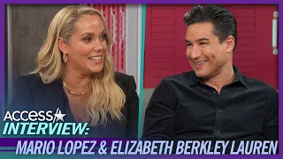 Mario Lopez & Elizabeth Berkley On Kissing In 'Saved By The Bell' Reboot