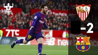 Sevilla vs Barcelona 0 2 Full Match Goals and Highlights