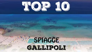 Top 10 most beautiful beaches in Gallipoli