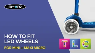 How To Install Light Up Wheels On A Mini Micro Or Maxi Micro Scooter | Micro Scooters