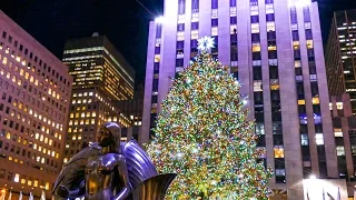 Holidays in New York City, Rockefeller Center Christmas Tree, O Holy Night
