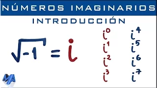 Números imaginarios | Introducción y potencias de "i"