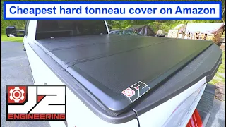 Cheapest ($400) Hard Tonneau Cover Install & Review | J2 Engineering