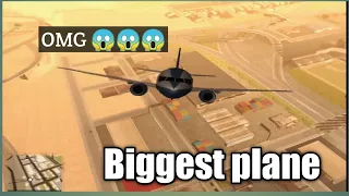 Biggest plane in GTA San Andreas At 400 location #gtasa#bigplane#plane