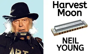 Harvest Moon (Neil Young) harmonica lesson