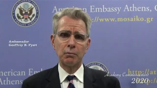 Ambassador Pyatt's Graduation Speech to ACS Athens Class of 2020