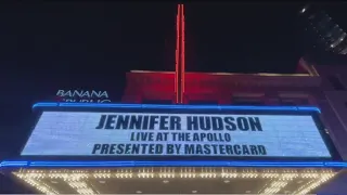 Jennifer Hudson performs special show at the Apollo