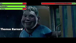 Monster House (2006) Final Battle with healthbars