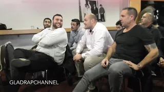 The first time Joseph Parker meets Tyson Fury in person