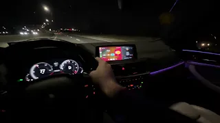 Night Time Drive BMW X3 M40i